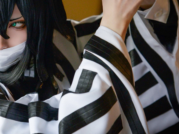 【鬼滅の刃】伊黒小芭内のコスプレに絶賛の声！　「本物かと思った」「呼吸が止まる…」