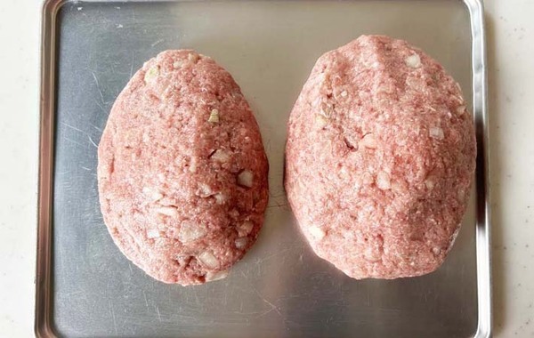 いつもと一味違います！　卵入りハンバーグのレシピが「簡単で嬉しい！」