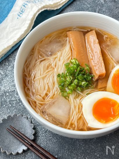 夏バテの身体に染みわたる「冷やしそうラーメン」　わずか10分で完成する逸品に「箸が止まらない！」