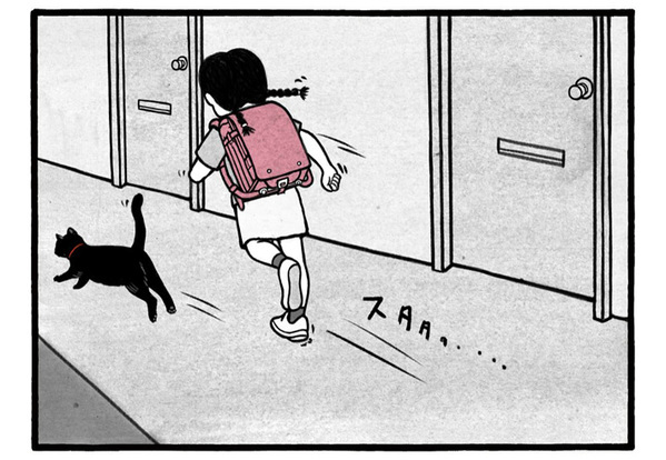 猫までシャー！　猫も子供も逃げ出す完璧な日焼け対策に「それは怖いです」