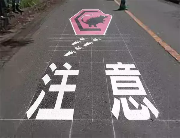 沖縄の道路にある『動物注意』の標識、描かれているのは…？