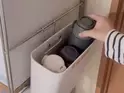 吊るす収納ってこんなに便利！　『無印良品』の収納ケースに「何個も買いたい」