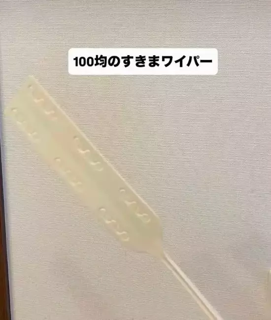 隙間掃除の効率アップ！　100円アイテムの組み合わせに「使いやすい」「快適」