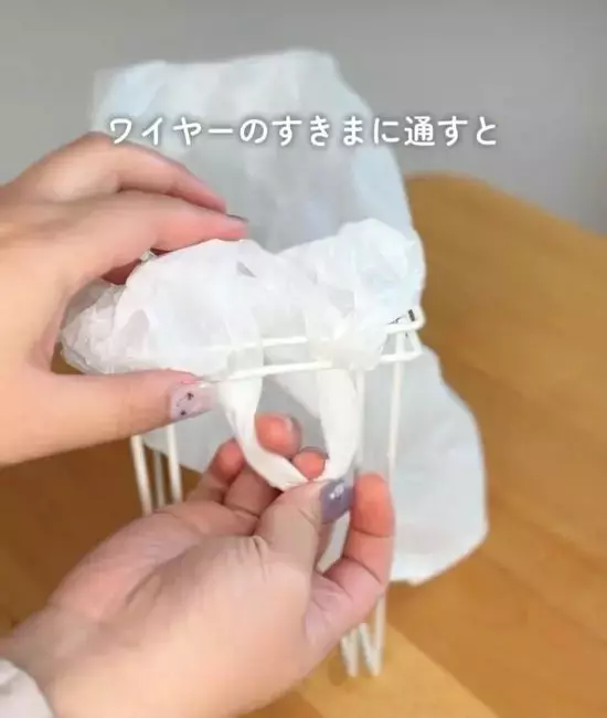 ワイヤーふきんかけを収納に使うと？　ライフハックに「試します」「真似したい」
