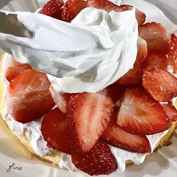 イチゴがたっぷりのったショートケーキ　まさかの事実に「二度見した」「信じられない」