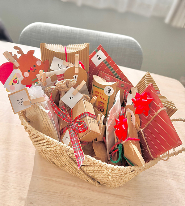 母親が作った『アドベントカレンダー』が素敵すぎた　「大人も欲しい」「一気に開けたい！」