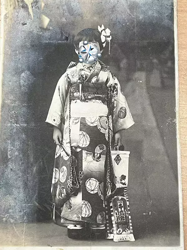 １００年近く前の『七五三の着物』　３歳の娘に着せると？「声が出た」「泣きそう」