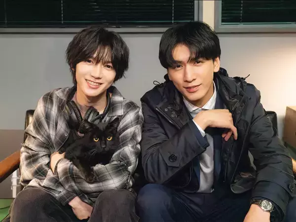 藤井流星×七五三掛龍也が抜群のコンビネーションを披露　テレ朝新ドラマの撮影スタート【コメントあり】