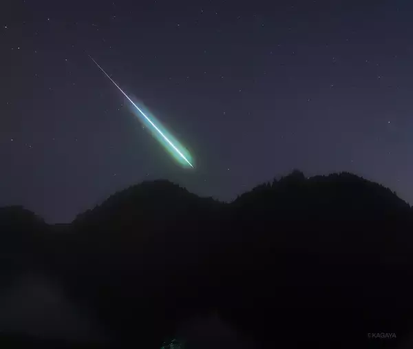 「やっぱり、あれは流星だったんだ！」　“12/14”に激写された1枚に反響【ふたご座流星群】