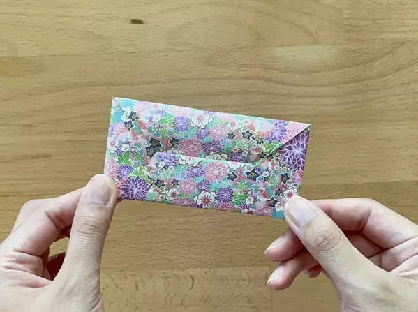 ポチ袋は『折り紙1枚』で代用OK！　不器用でも真似できる、簡単アイディア