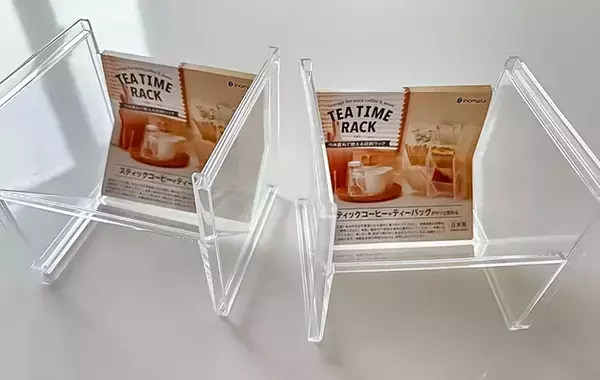 ダイソーで買った『ティーラック』　思わぬ活用法に「もう倒れない」「早くやればよかった」