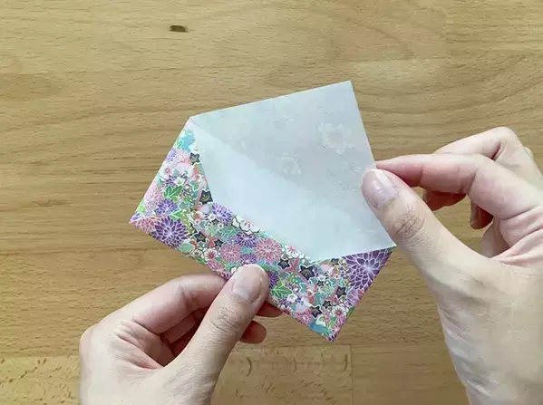 ポチ袋は『折り紙1枚』で代用OK！　不器用でも真似できる、簡単アイディア