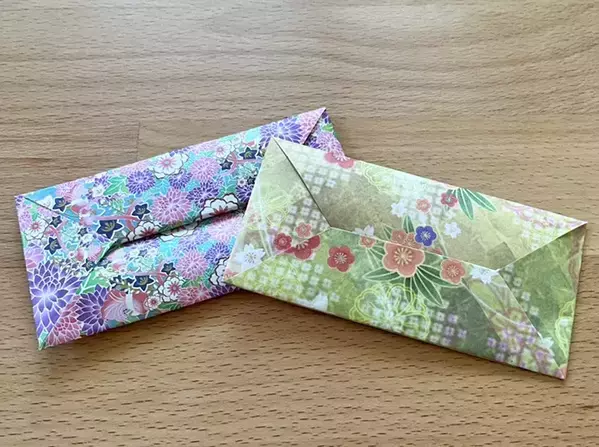 ポチ袋は『折り紙1枚』で代用OK！　不器用でも真似できる、簡単アイディア