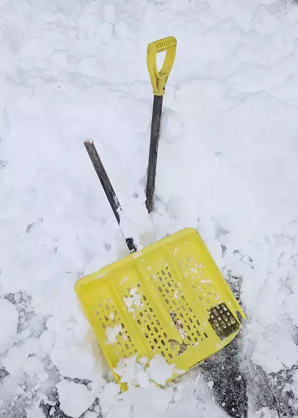 雪かきのショベルを壊した男性　ホームセンターで買ったものが？「最強で笑った」「自分も買おうかな」