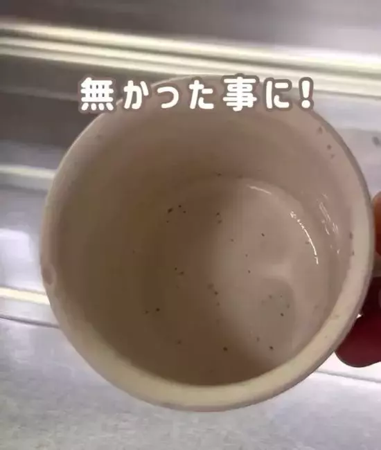 「もうブラシで擦らない」　水筒の茶渋を落とす『裏技』に「新品みたい」「放置するだけ」