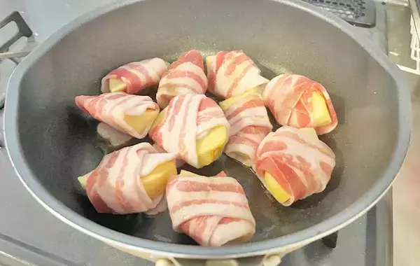 食べた家族「次はいつ作るの？」　豚バラでくるくる巻いた『具材』にビックリ！