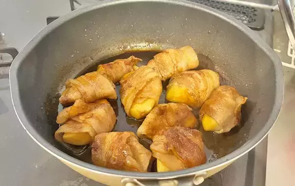 食べた家族「次はいつ作るの？」　豚バラでくるくる巻いた『具材』にビックリ！