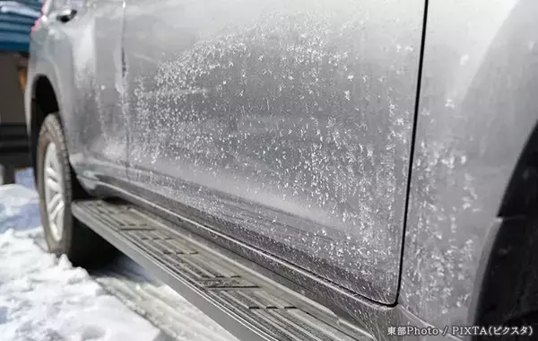 車は小まめに洗うべき！　雪道を走った後、放っておくと…？