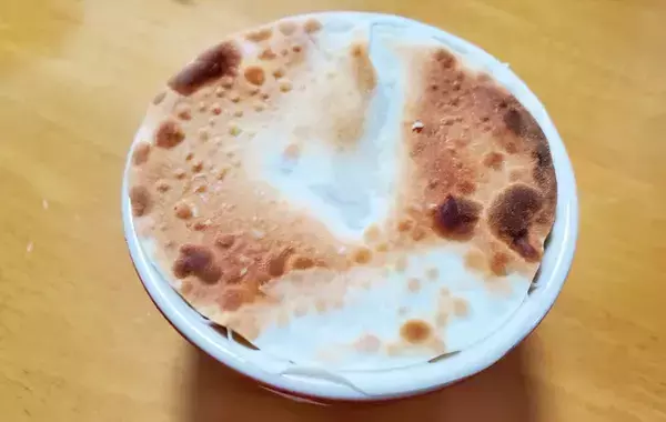 余ったシチューに餃子の皮を被せて…　あっという間に完成する一品に、食べた夫が絶賛