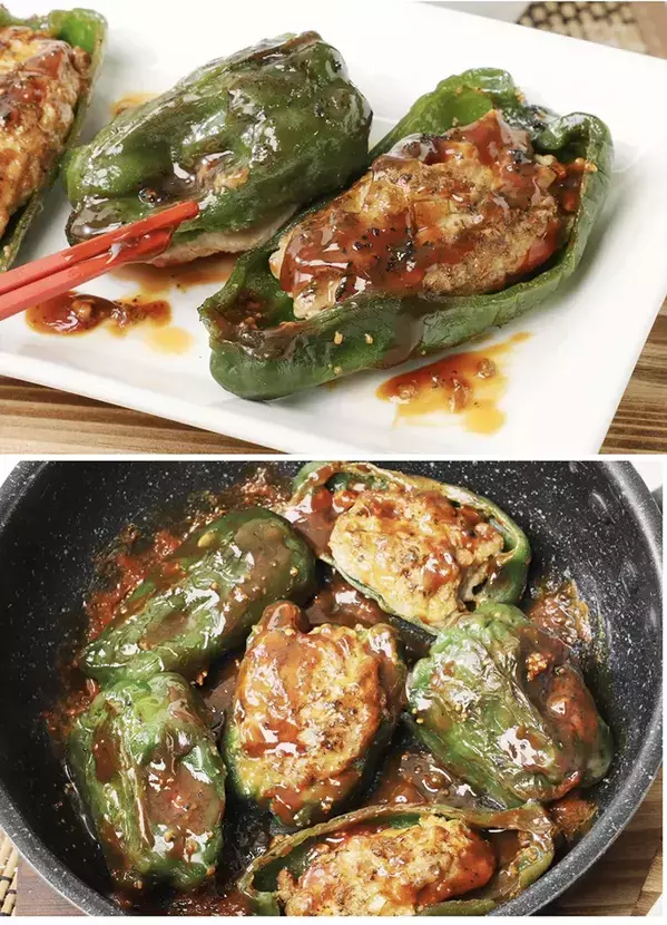 『ピーマンの肉詰め』に「本物にしか見えない」「脳が混乱する」　正体は？