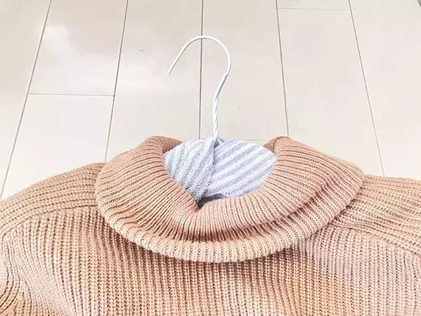 フェイスタオルを細長く折って…　外干し時間短縮テクニックがこちら！