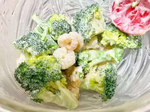 マヨネーズに隠し味を混ぜると絶品！　ブロッコリーとえびで「デパ地下風おかずになった」