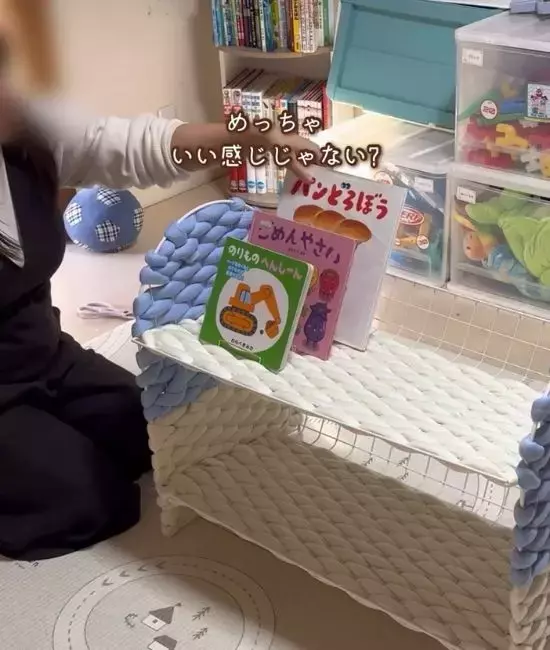 ダイソーのワイヤーネットに『極太の糸』を編み込むだけ　完成品が高見えすぎて、正直二度見した！