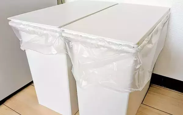 ゴミ袋を『パンパン』に膨らませて？　交換時の裏技に「その手があったか！」【家事テク4選】