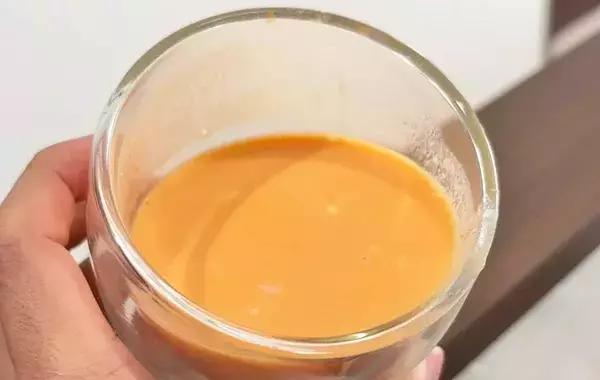 隠し味に20g入れてみて！　ヨーグルトと一緒に混ぜたのは…？【ドリンクレシピ】