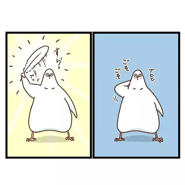 インコからの『プレゼント』　飼い主が大切にする箱の中身が…【エッセイ漫画】