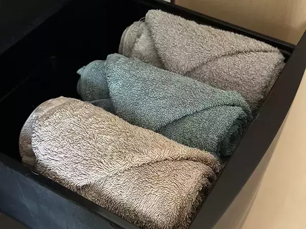 グチャグチャにならないタオルの畳み方　実践してみると？　「感動した」