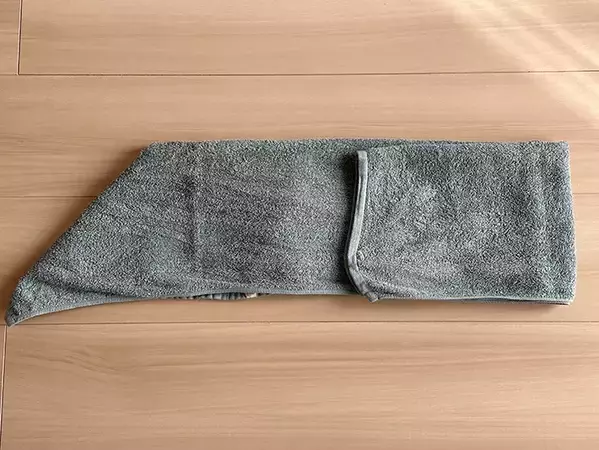 グチャグチャにならないタオルの畳み方　実践してみると？　「感動した」
