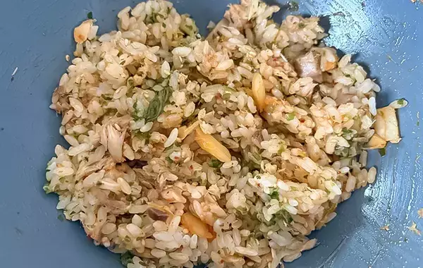 中3息子にぶっ刺さったおにぎり　意外な組み合わせに「神コンビ！」「毎朝これでもいいかも」