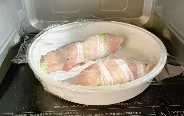 レタスはこう食べる！　電子レンジだけで完成する一品に「我が家の定番になりそう」