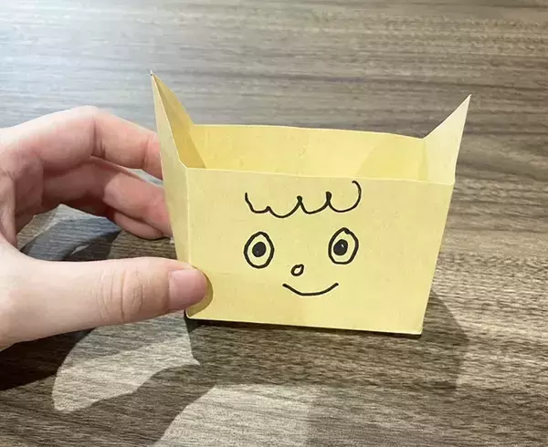 簡単でかわいい！　節分の『豆入れ』を茶封筒で作ってみると…？