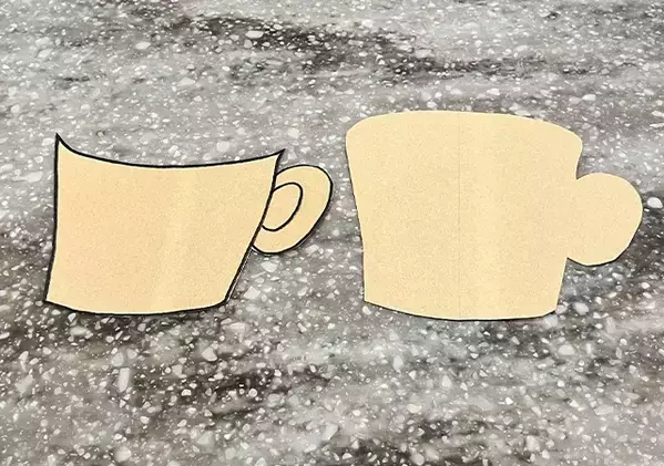 バレンタイン、茶封筒とマステがあればOK！　10分でできるカフェ風袋が？