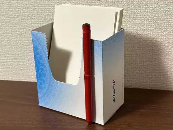 ティッシュの空箱、捨てないで！　収納ボックスとして使えるアイディアに「めちゃくちゃいい」