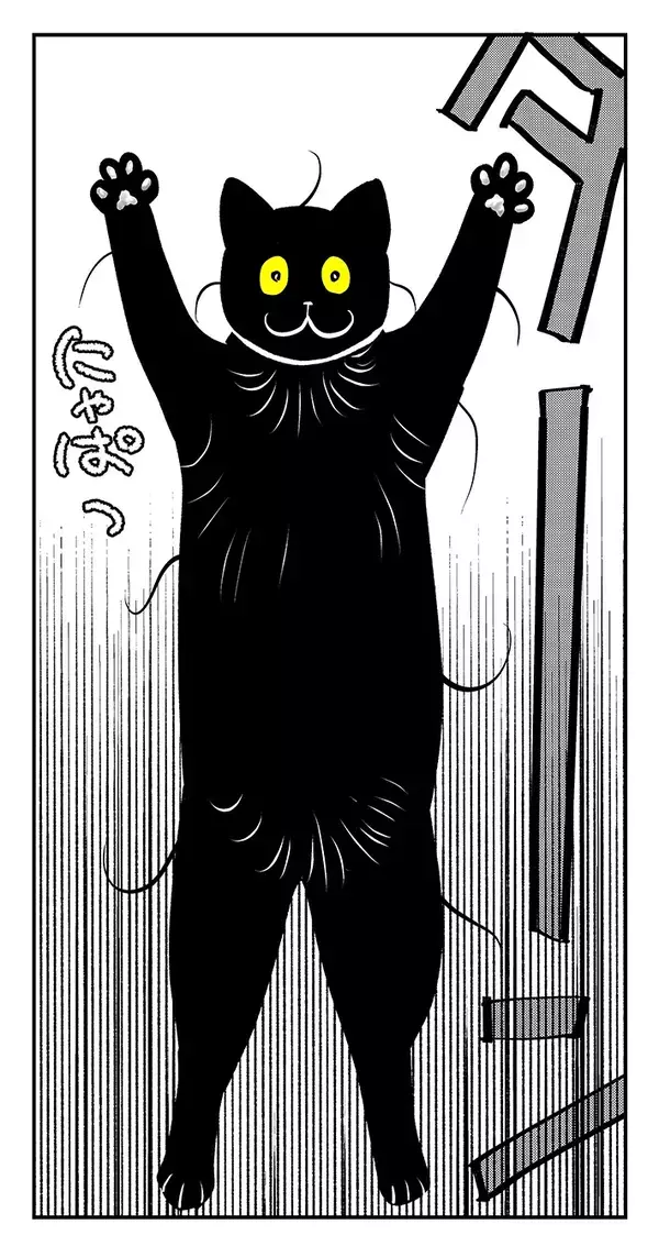 飼い主「日を追うごとに強くなってる」　愛猫の行動に「覚醒しすぎていて笑った」