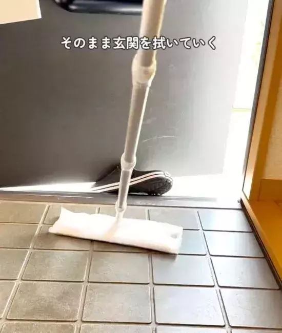 「玄関の雑巾がけはしません」　掃除の裏技に「頭いい」「その手があったか」