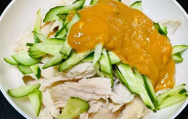 いつものバンバンジーには戻れない　ピーナッツバターを大さじ3杯入れると？