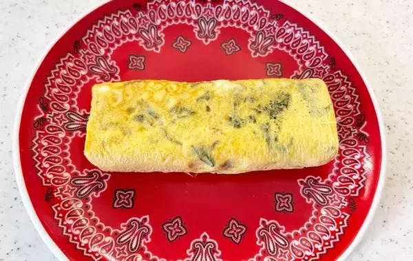 冷蔵庫の『ちょい残し』が大活躍！？さわやかな大人味の玉子焼き、大さじ1杯入れたのは？