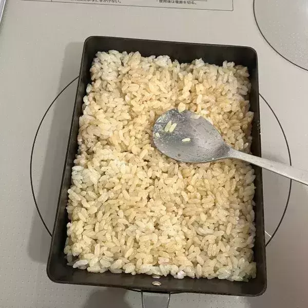 卵焼き器に『ごはん』を敷き詰めて？　完成したモノに「その手があったか」「ハマった」