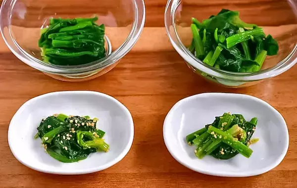ほうれん草は切ってゆでる？そのまま？　試した結果に「甘みが違う」【管理栄養士監修】