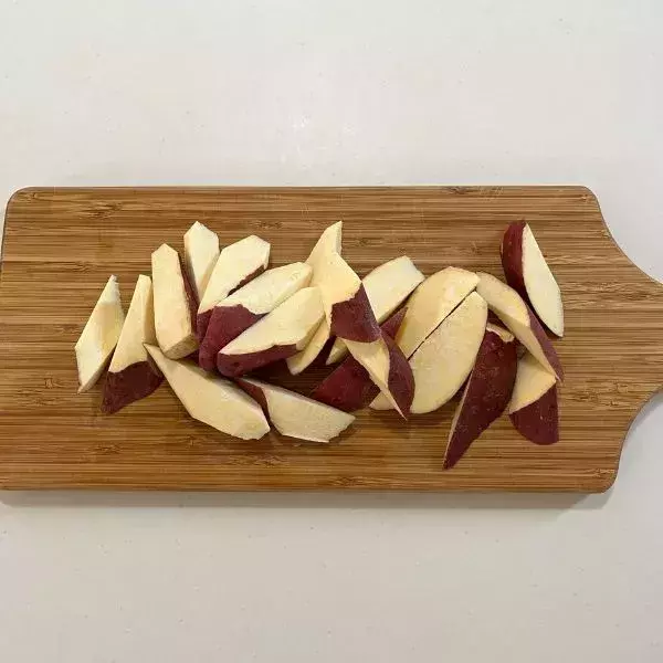 「もう揚げません」　サツマイモは『塩キャラメル』にするのが正解だった