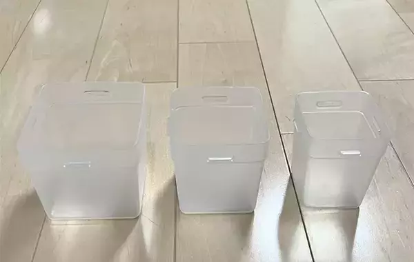 100均『くつした整理カップ』が超優秀！　意外な使い方に「家族が困らない」