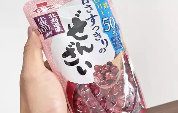 ジッパー袋にぜんざいを入れるだけ！　できた簡単おやつに「いい意味で裏切られた」