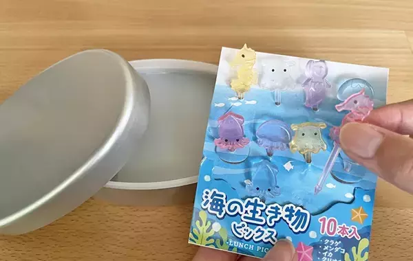 まだ捨てないで！　中身を使い終わった『爪楊枝ケース』にスポンジを入れると…【収納ワザ】