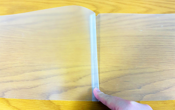 余ったクリアファイル1枚で「部屋の雰囲気が変わった！」　ゴミ箱の生活感を抑える裏技が？