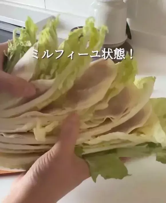 白菜の葉に『餃子の皮』を挟んで煮込むと？　完成した料理に「真似します」「おいしそう」