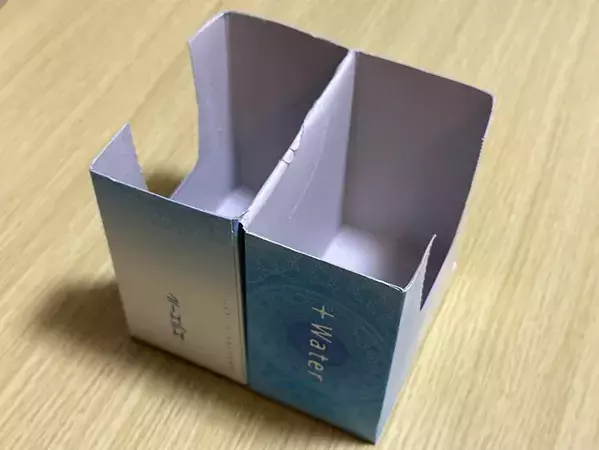 届いた郵便物をとりあえずイン！　ティッシュの空箱『リメイク術』に感動　「もっと早く作りたかった…」